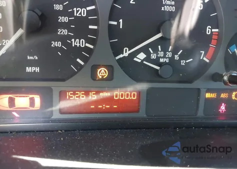 2002 BMW 325Xi из США, поврежденный, VIN WBAEU33422PF58081